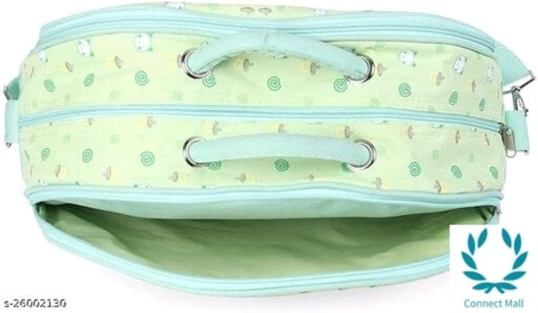 Waterproof Baby Diaper Bag Multipurpose, - M, Green, Pack of:1